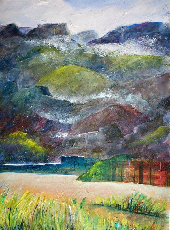 Scottish Highlands - In painting this series of paintings, the landscape became more than a view of the land